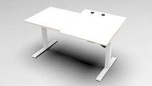 Load image into Gallery viewer, sit-to-stand base model in classic white with white finish
